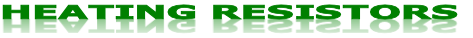 heating resistors