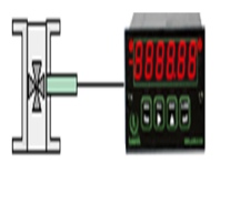 totalizador de flujo   F-125